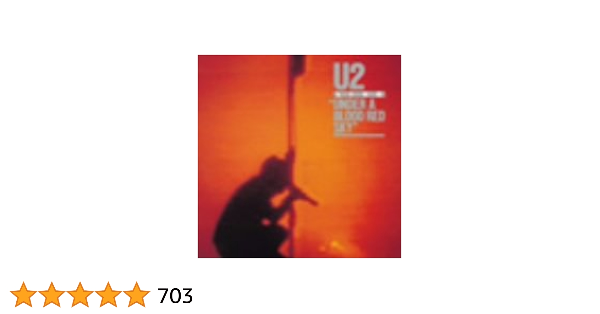 Ｕ２／『ブラッド・レッド・スカイ＝四騎＝』直輸入盤ＣＤ＋ＤＶＤ２枚組み Amazon.co.jp: ブラッド・レッド・スカイ(四騎: ミュージック